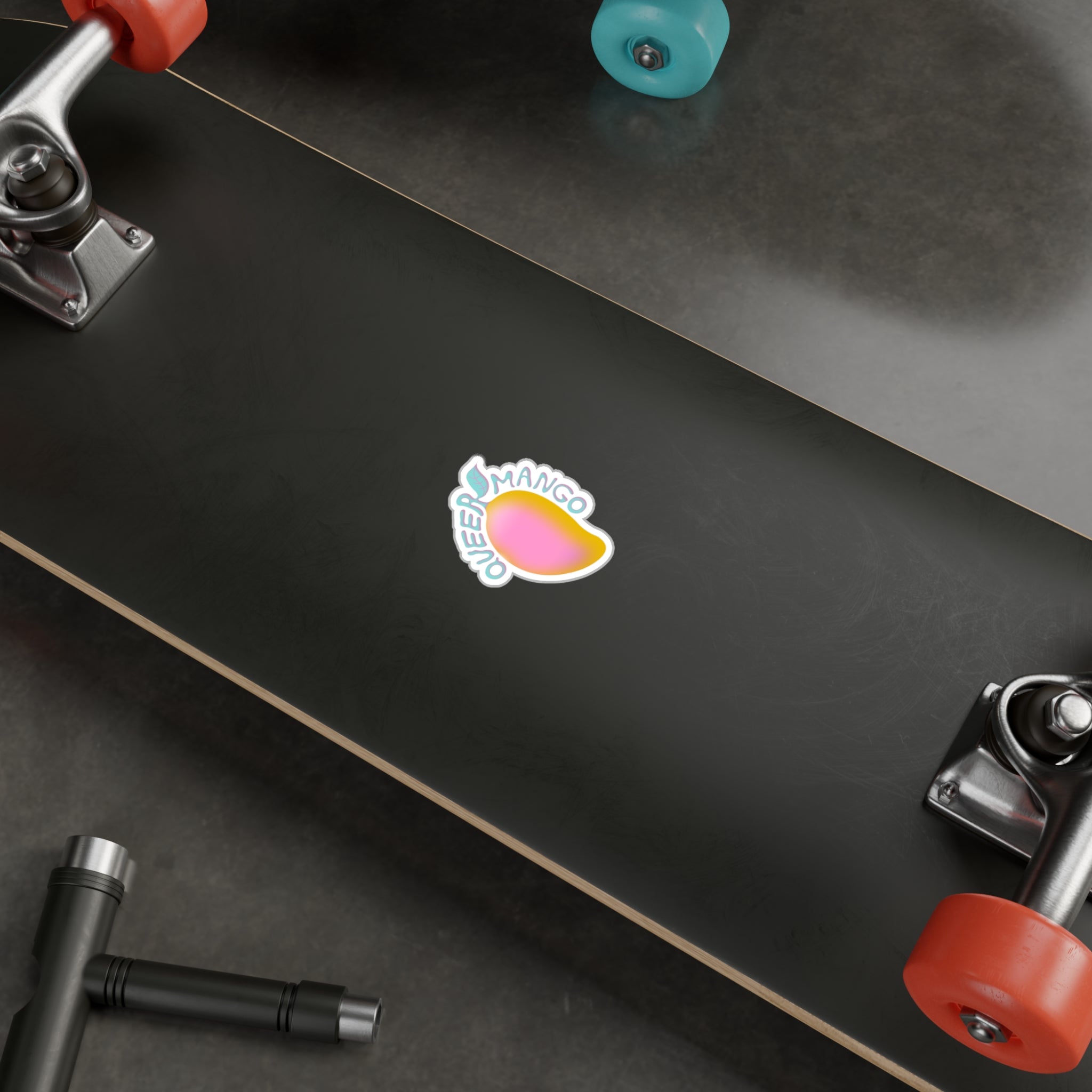 Queer Mango Vinyl Decal Sticker