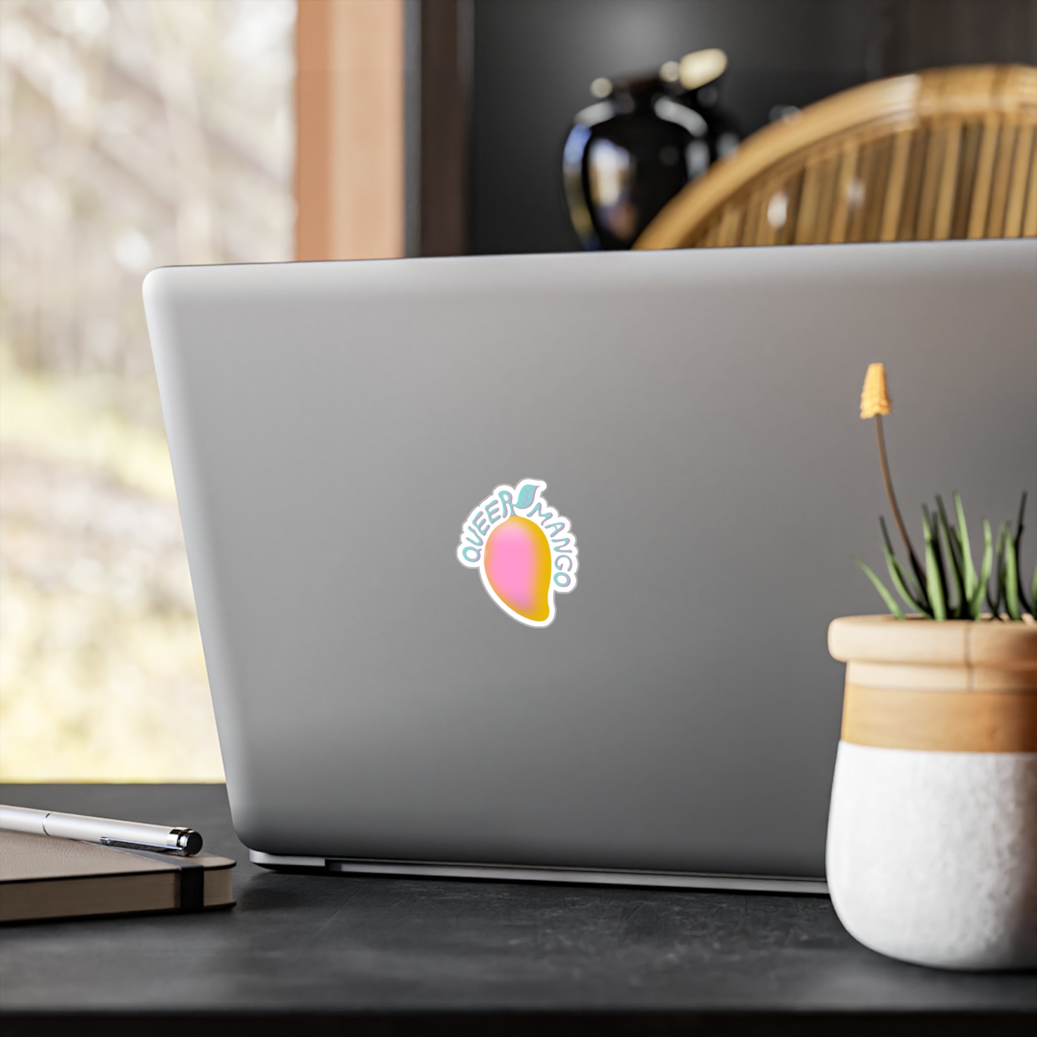 Queer Mango Vinyl Decal Sticker