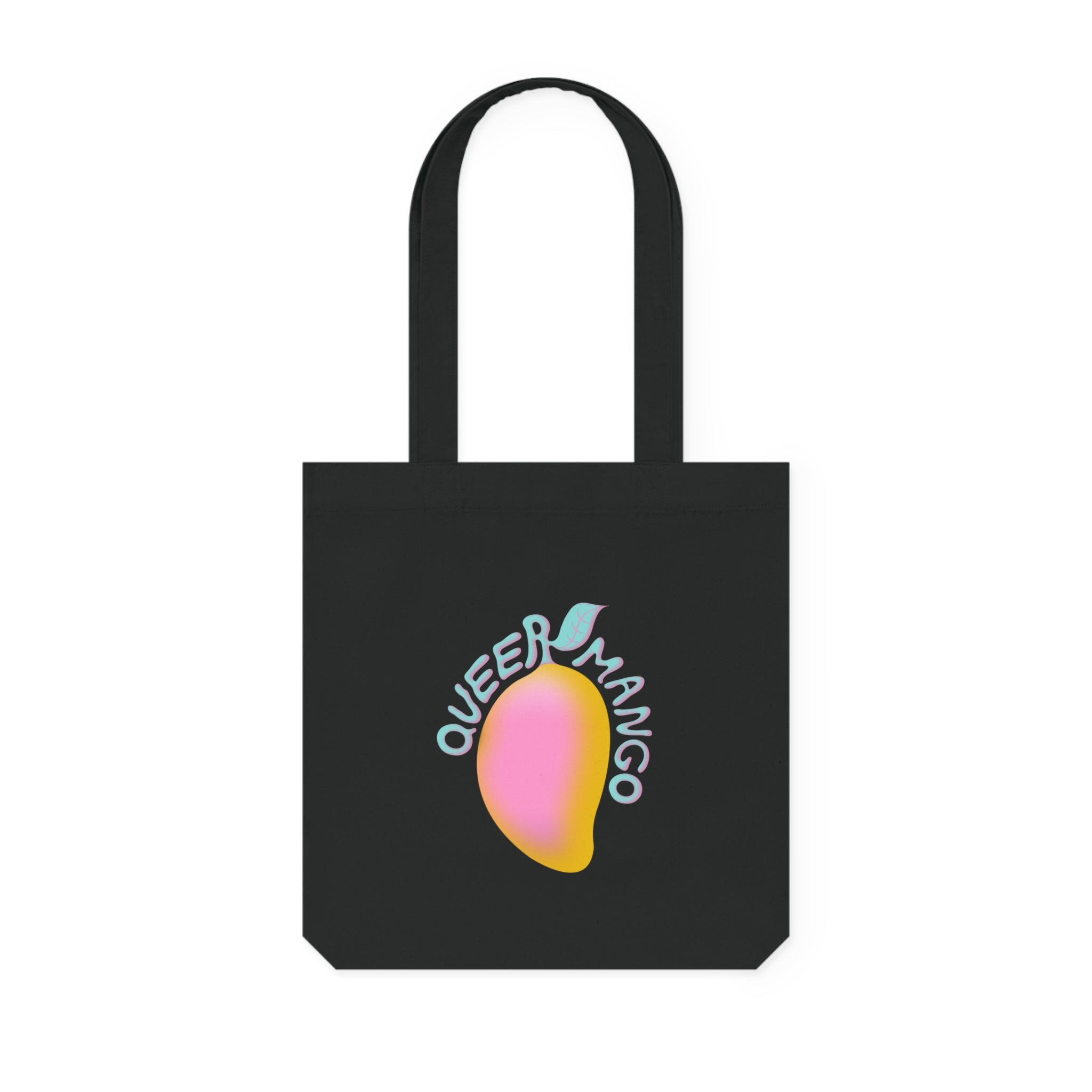 Queer Mango Woven Tote Reusable Grocery Bag