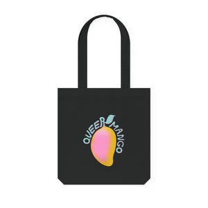 Queer Mango Woven Tote Reusable Grocery Bag