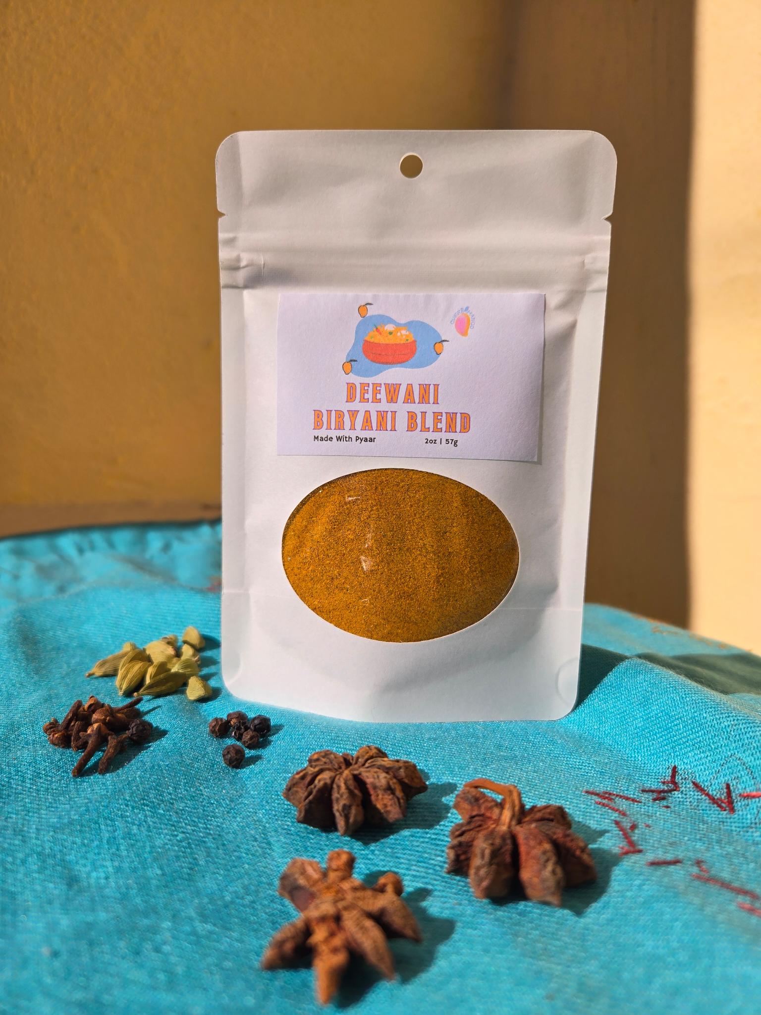 Spice Blend Duo: Mazaydaar Achaari Blend & Deewani Biryani Blend